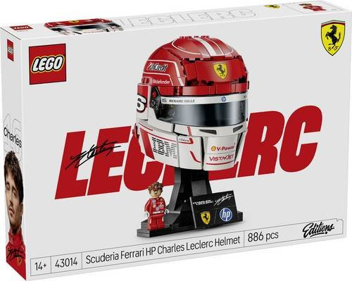LEGO Scuderia Ferrari HP Charles Leclerc Helm Konstruktionsspielzeug - Bild 1