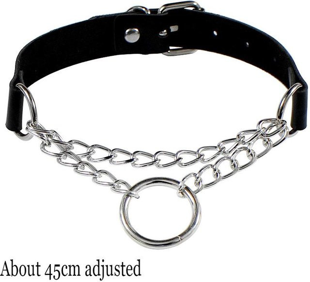 FASHION A JEWELRY Halskette, Edelstahl, Schwarz, Unisex - Bild 1