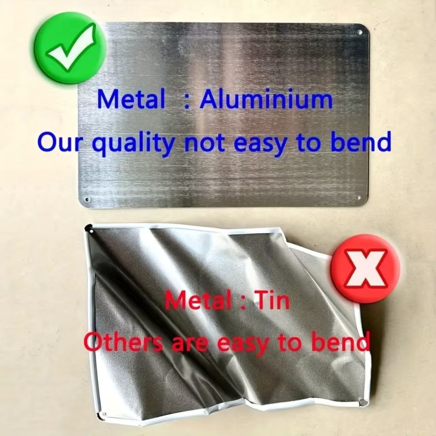 AutismSafety Metallwarnschild Autismusbereich Sicherheitsdekoration für Außenbereich und Wohnbereich B: 30,0 cm, H: 20,0 cm, T: 0,0 cm - Bild 3
