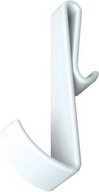 XIMAX Kleiderhaken aus Kunststoff, weiß, B/T/H: 15,5 x 8,0 x 0,56 cm - Bild 1