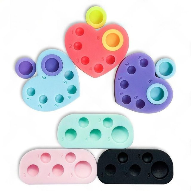 Libeauty Mini-Silikonpalette für Wimpernlifting und Augenbrauenlaminierung, Unisex - Bild 1