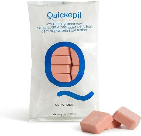 Quickepil Wachs zur Haarentfernung Rose Hart, 1 kg, mit Bienenwachs - Bild 1