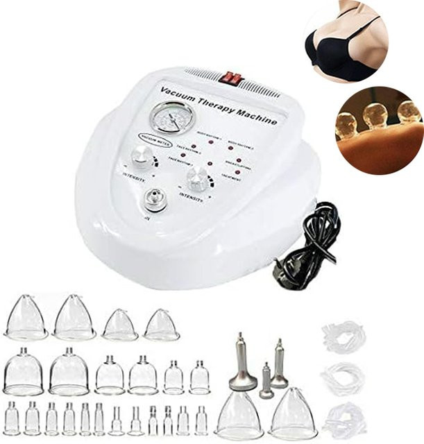 VamsLuna Vakuum Massagegerät, Weiß, Unisex - Bild 1