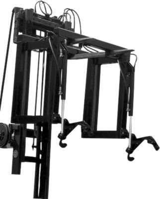 Kipptraverse Typ UCT von Bauer, schwarz lackiert, B/T/H: 121,0 x 80,0 x 136,5 cm - Bild 1