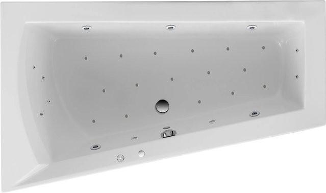 Ottofond Whirlpool Galia I Mod. B Exklusiv in Weiß, B: 160 cm, T: 100 cm - Bild 1