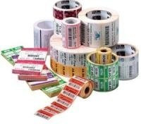Zebra Z-Select 2000D Etikettenrolle aus Thermopapier in Weiß, 1100 Etiketten pro Rolle, B/H: 102 x 64 mm, Kern: 25,4 mm, Durchmesser: 127 mm, bisphenolfrei - Bild 1