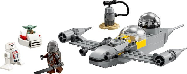 LEGO Star Wars The Mandalorian Mandos und Grogus N-1 Starfighter ab 4 Jahren - Bild 3