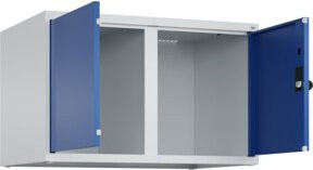 C+P Aufsatzschrank Classic PLUS mit 2 Abteilen, Wandmontage, Stahl, B/T/H: 80 x 50 x 50 cm - Bild 1