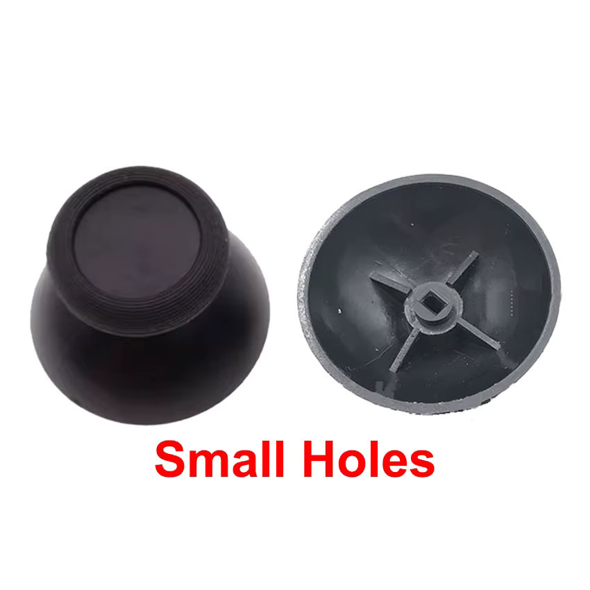 JCD 2 Stück Analog Joystick Ersatzteile in Schwarz für 3DS und Nintendo Switch Pro Controller mit Pilz-Hut Design - Bild 2