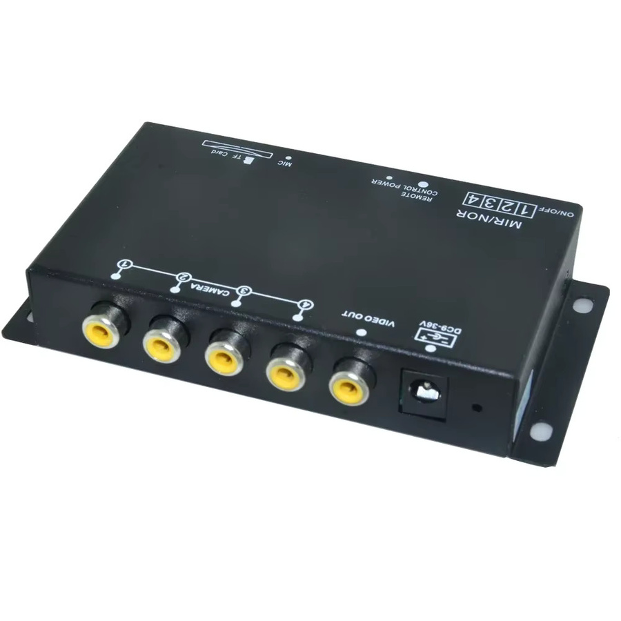 Auto Wayfeng WF Auto-DVR-Recorder mit 360 Grad Kamera-System und Einparkhilfe, Schwarz - Bild 3