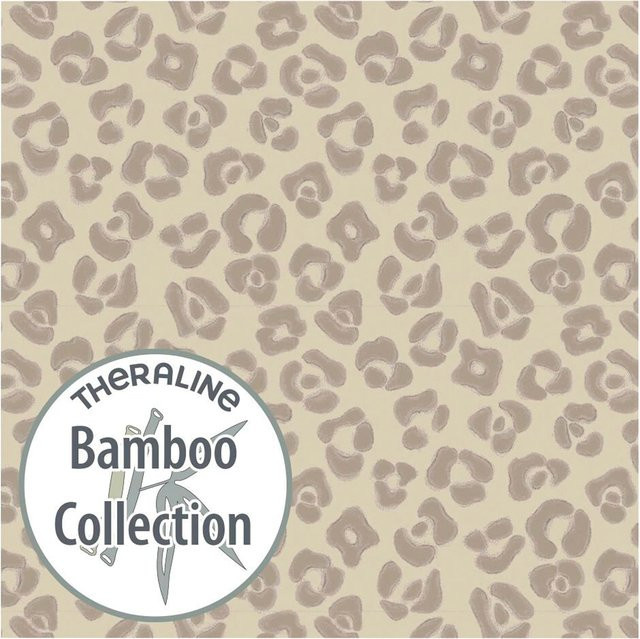 Theraline Original Stillkissenbezug Bamboo Collection aus Bio-Viscose und Baumwolle, Beige/Braun, 190 cm - Bild 1
