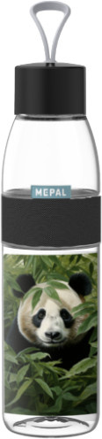 Mepal Trinkflasche Panda transparent mit individuellem Namen und Foto 500 ml - Bild 1