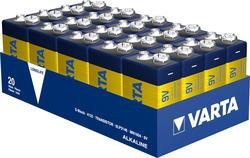 Varta LONGLIFE 9V-Block Batterien E-Block 20er Packung - Bild 1