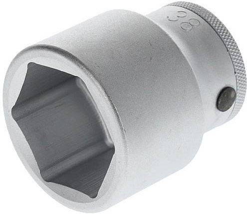 Gedore Steckschlüsseleinsatz 6-kant, 3/4 Zoll Antrieb, Weite: 38 mm, Farbe: Silber - Bild 1