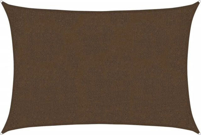 Furnicato Sonnensegel aus HDPE in Braun, Rechteckig, B x T: 2 x 3 m mit 90% UV-Schutz - Bild 1