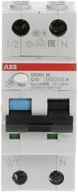 ABB RCBO FI-Schutzschalter und Leitungsschutzschalter 10A in Weiß - Bild 1
