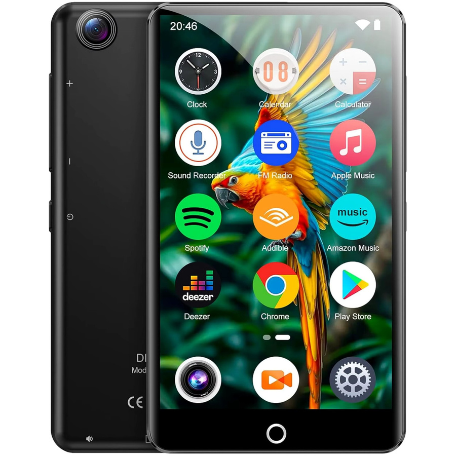Joliker MP3-Player mit Bluetooth und WLAN, 80 GB Android MP4-Player in Schwarz mit Spotify-Unterstützung und Rückkamera - Bild 4