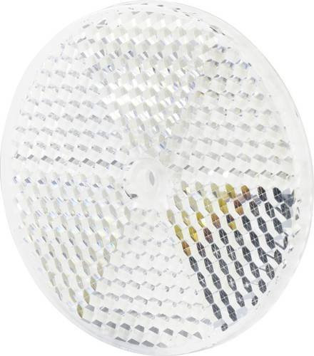 TRU COMPONENTS TC-9393072 Reflektor für Reflexions-Lichtschranken, transparent - Bild 1