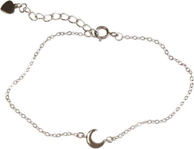 Lucky Star Jewelry Armband, 925 Silber, Damen, Crescent Moon - Bild 1