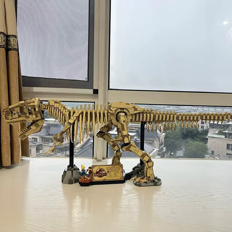 LIEI Tyrannosaurus Rex Fossil Skelettmodell, Dinosaurier, Kunststoff - Bild 2