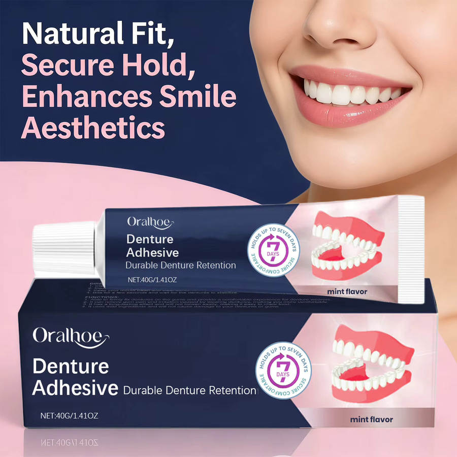 ORALHOE Zahnkleber-Creme, 40g - Bild 4