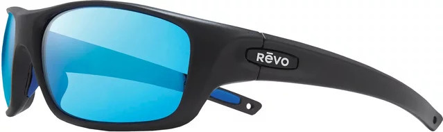 Revo Jasper Sonnenbrille, Wrap, Vollrand, Black, Kunststoff, Herren - Bild 1