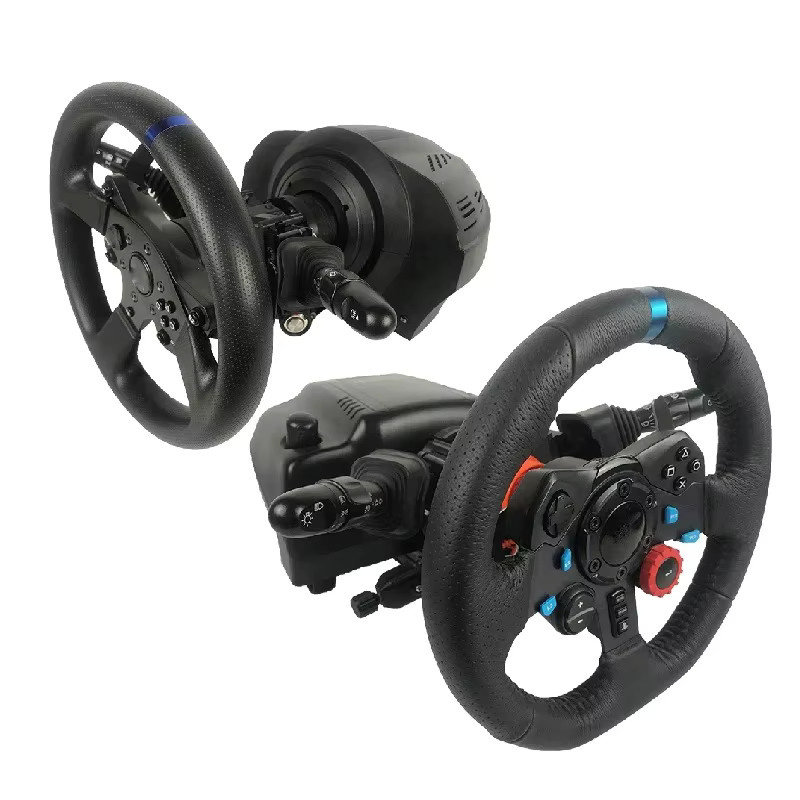 Blinker und Scheibenwischer-Kit für Logitech G923 G25 G27 G29 T300 RS GT in Schwarz für Euro Truck Simulator und American Truck Simulator - Bild 2