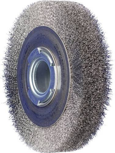 PFERD Rundbürste RBU ungezopft aus Stahl-Draht Ø 0,20 mm für Schleifbock und Winkelschleifer in Silber - Bild 1