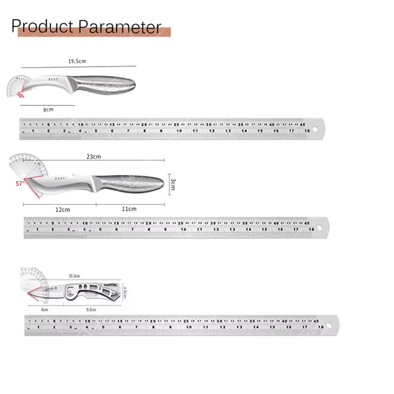 WXCOO 2-in-1 Multifunktionales Küchenmesser aus Edelstahl in Silber mit Flaschenöffner und Obstschäler - Bild 6