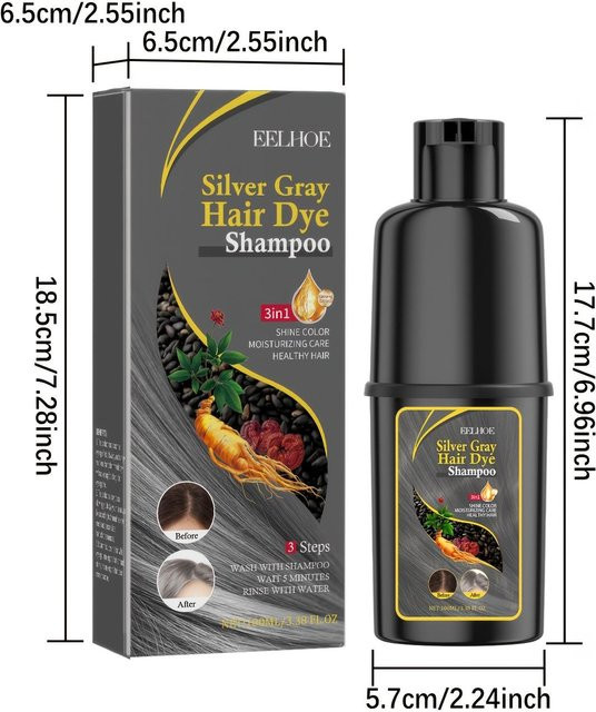 Keep Health Care Shampoo, Silbergrau, Damen - Bild 1