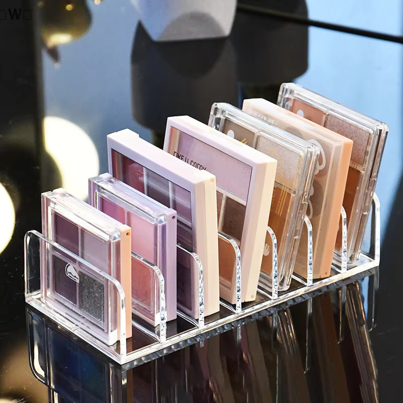 ómW zas Acryl Lidschatten-Palette Organizer und Kosmetik Aufbewahrungsbox in Transparent - Bild 4