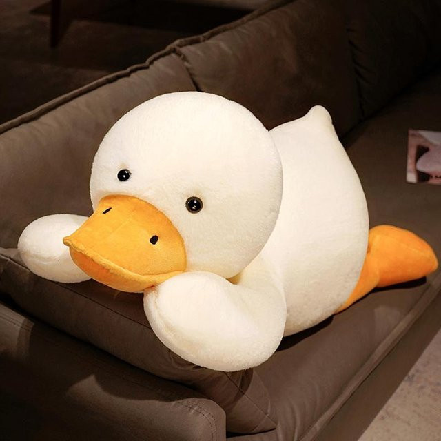 Kidsly Ente Plüschtier, Schlafkissen, 80cm, ab 14 Jahren - Bild 1