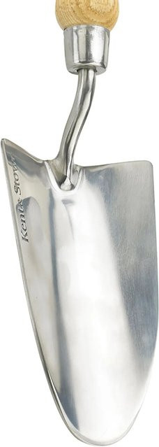 Kent & Stowe Handschaufel aus Edelstahl und Holz in Silber - Bild 1