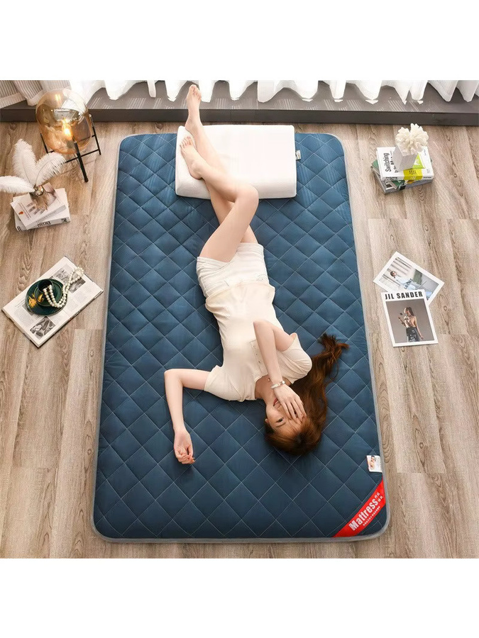LIUSHADUOLA Matratze in Blau mit geometrischem Design, B/T: 120 x 200 cm - Bild 3
