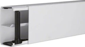 Hager Kabelkanal LF6011107035 in Grau, B: 110 mm, H: 60 mm, L: 2000 mm - Bild 1