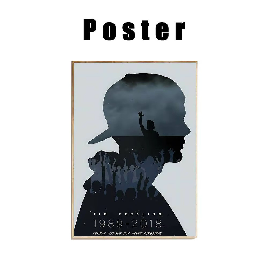 Retro A-Avicii DJ Poster von 52TOYS in Mehrfarbig als grafische Wandkunst aus Papier - Bild 7
