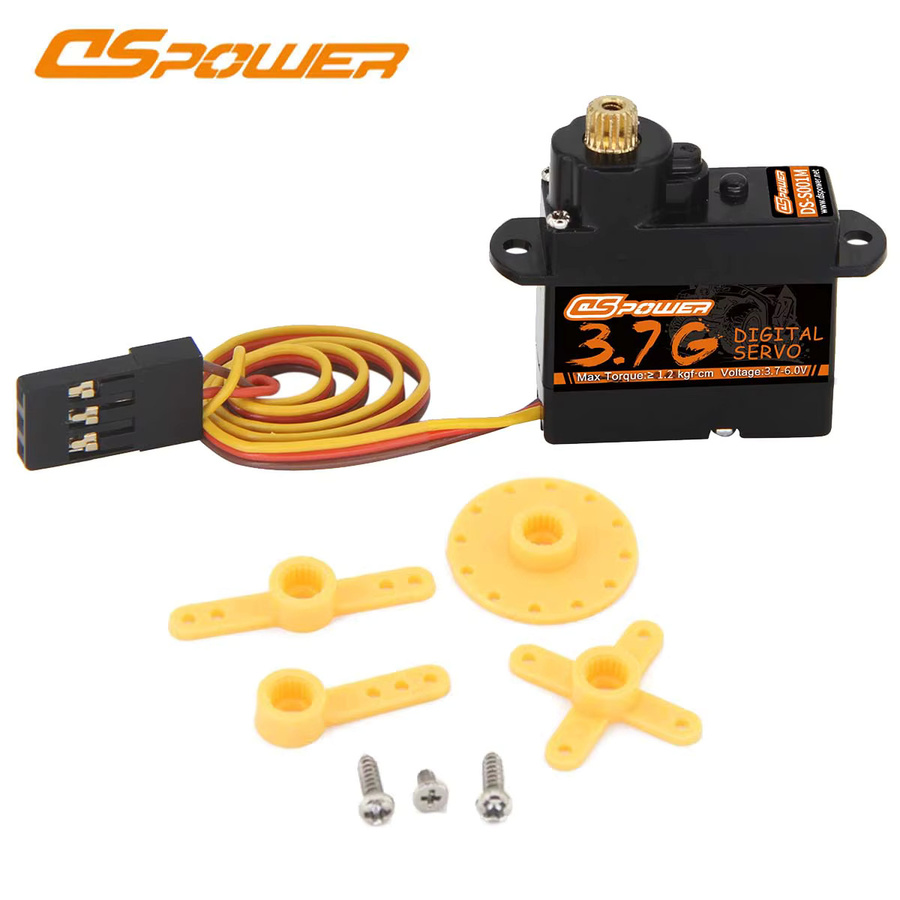 DSpower Micro Digital Standard Servo, Coreless Motor, Metallgetriebe - Bild 5