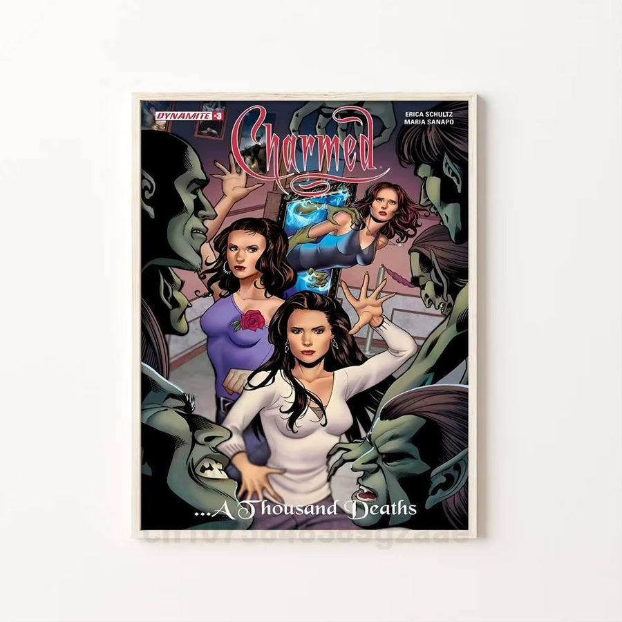 Charmed Filmplakat Wandkunst-Aufkleber in Mehrfarbig, Rechteckig - Bild 7