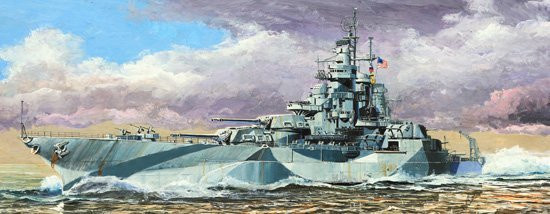 Trumpeter USS West Virgina BB-48 1945, Fahrzeug, 1:700 - Bild 1