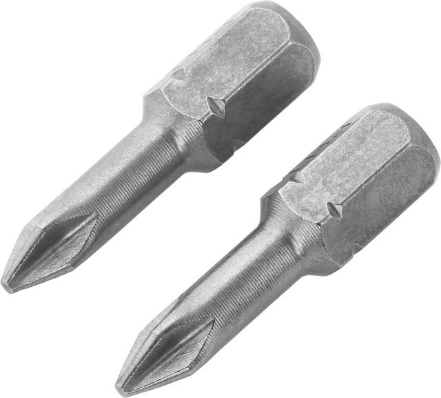 LUX-TOOLS Torsion Bit Comfort PH1, 2 Stück, Silber - Bild 1