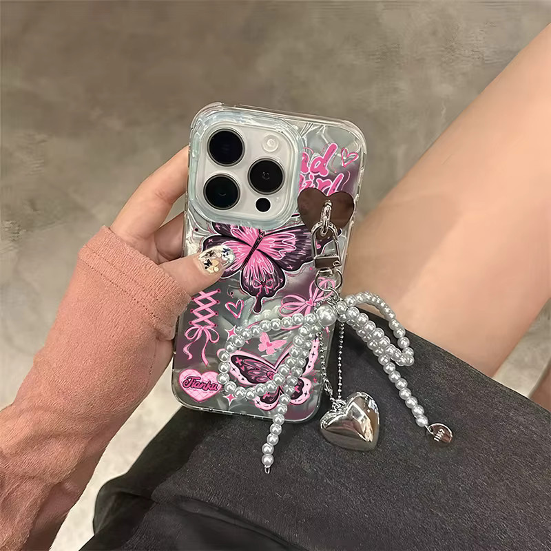 Bowknot Star Fall Schutzhülle für Realme Modelle in Multicolour - Bild 2