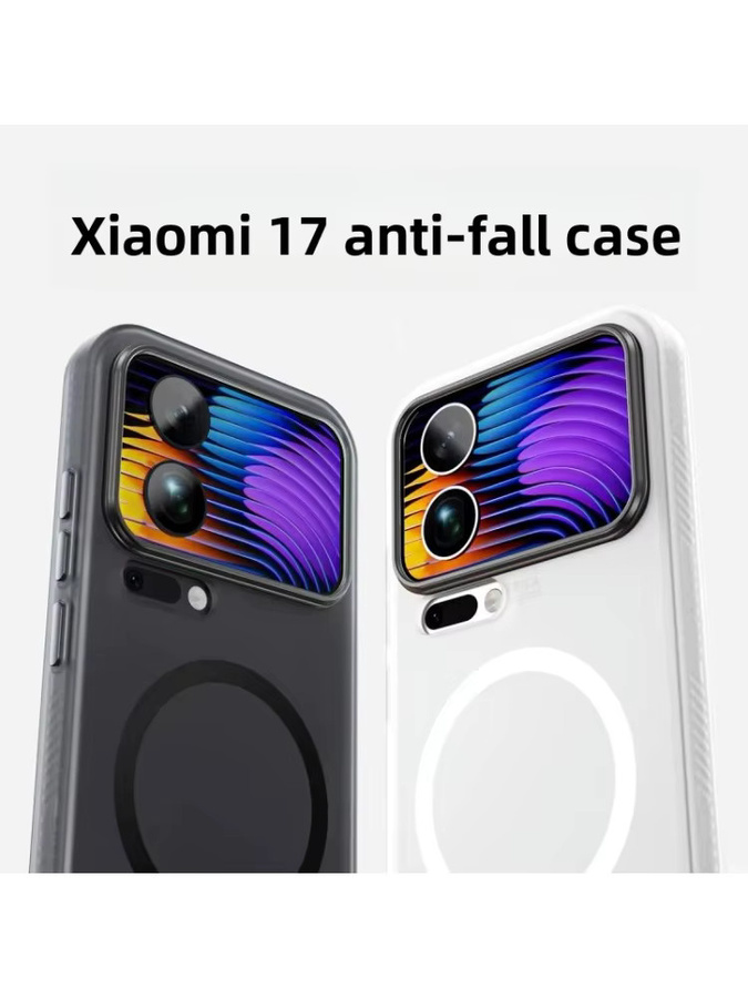 Xiaomi Schutzhülle mit Magnetfunktion und mattem Finish für Xiaomi 17 Pro Max, 17 Pro und 17 in Schwarz und Transparent - Bild 6