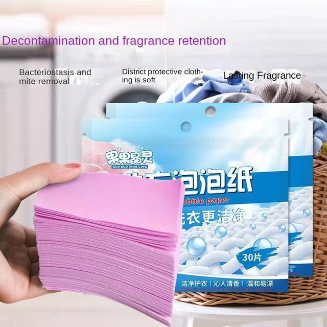 YiLi-Studio Wäsche-Reinigungstücher Rosa, superkonzentriertes Reinigungsmittel zur Dekontamination, 180 Stück - Bild 1