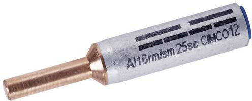Cimco Pressverbinder aus Aluminium in Silber, 10 Stück - Bild 1