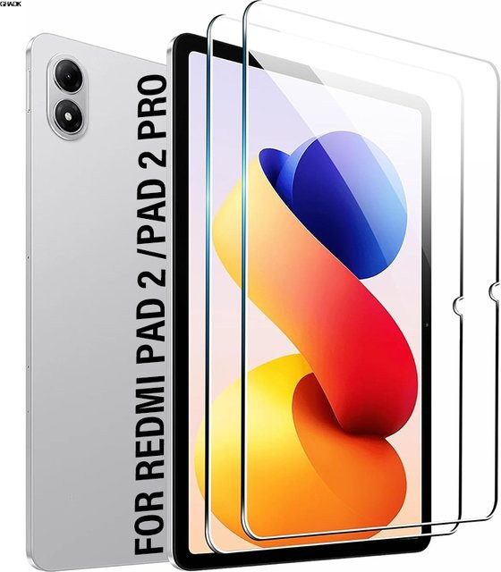 Xiaomi Displayschutzfolie aus gehärtetem Glas für Redmi Pad 2 11 Zoll und Pad 2 Pro 12,1 Zoll, transparent - Bild 1