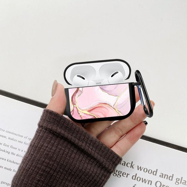 Schutzhülle für Apple AirPods mit modischen Kunstmustern in Multicolour - Bild 1