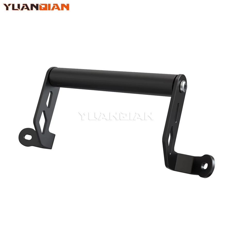 YUANQIAN Motorrad Handyhalterung für Ducati Multistrada 1200 S 1260 Enduro 950 V2 S (2015-2024) inklusive GPS Navigation Halterung, Schwarz - Bild 3