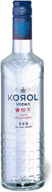 KOROL Premium Vodka 5-fach destilliert 0,5 l - Bild 1