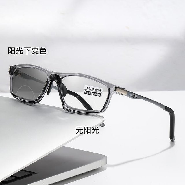 Dote Sportsonnenbrille, quadratisch, Kunststoff, weiß, Unisex - Bild 1