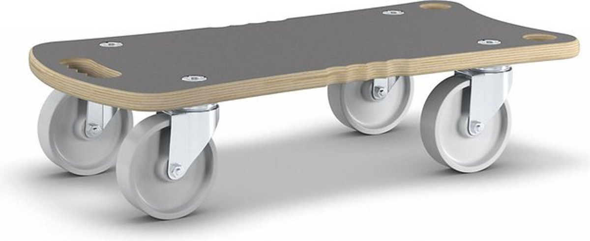 Wagner System Transporthilfe MM aus Holz, braun, B/H: 29,0 x 13,5 cm, max. Tragfähigkeit: 400 kg - Bild 5